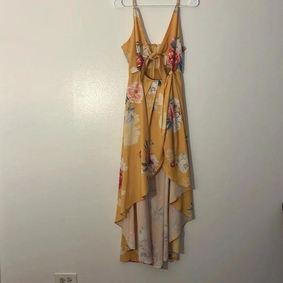 Hello Molly | Dear Emilia New Haven floral hi-low midi maxi dress women’s size M - Picture 2 of 10
